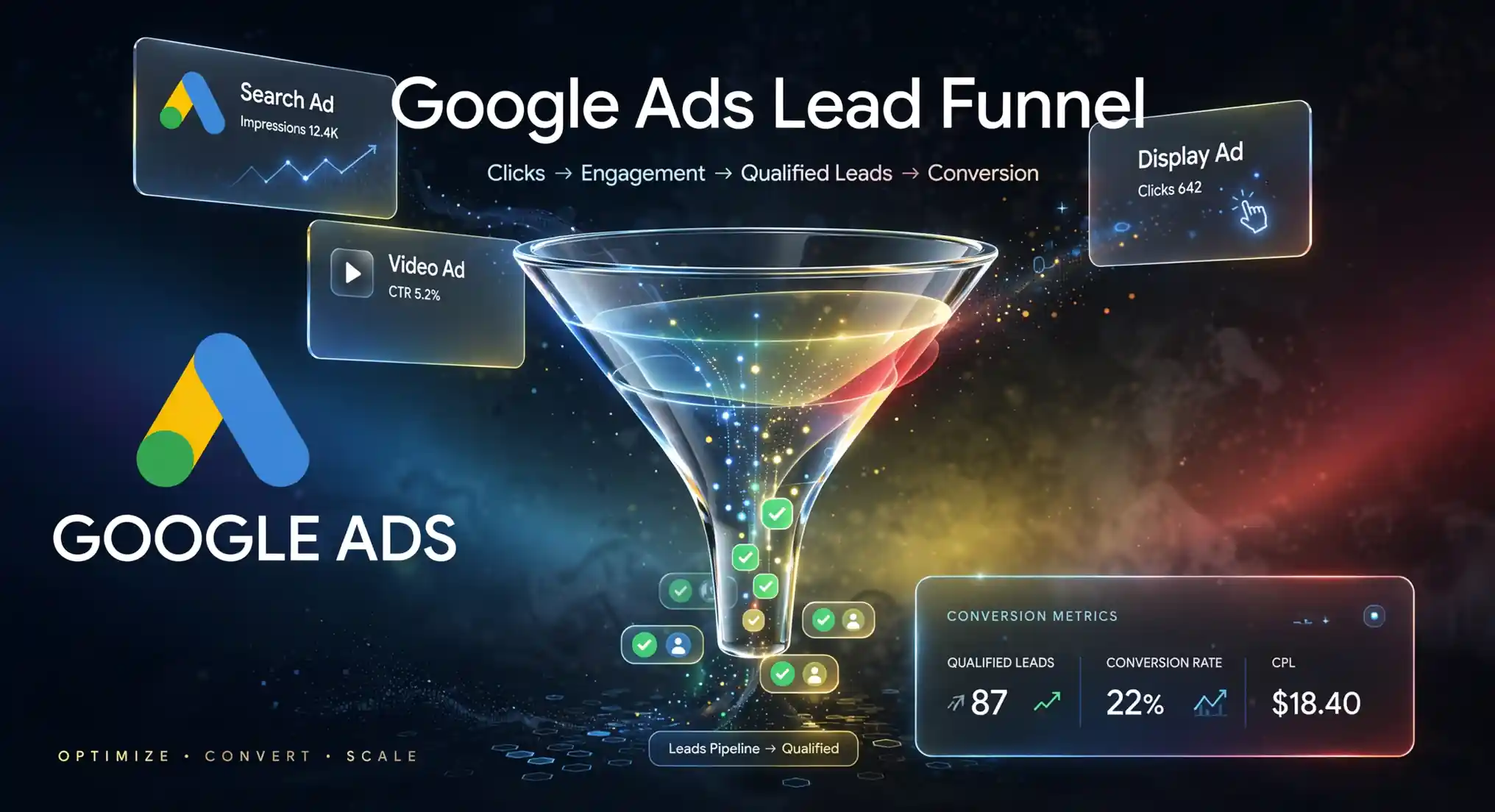 Google Ads Lead Funnel case study